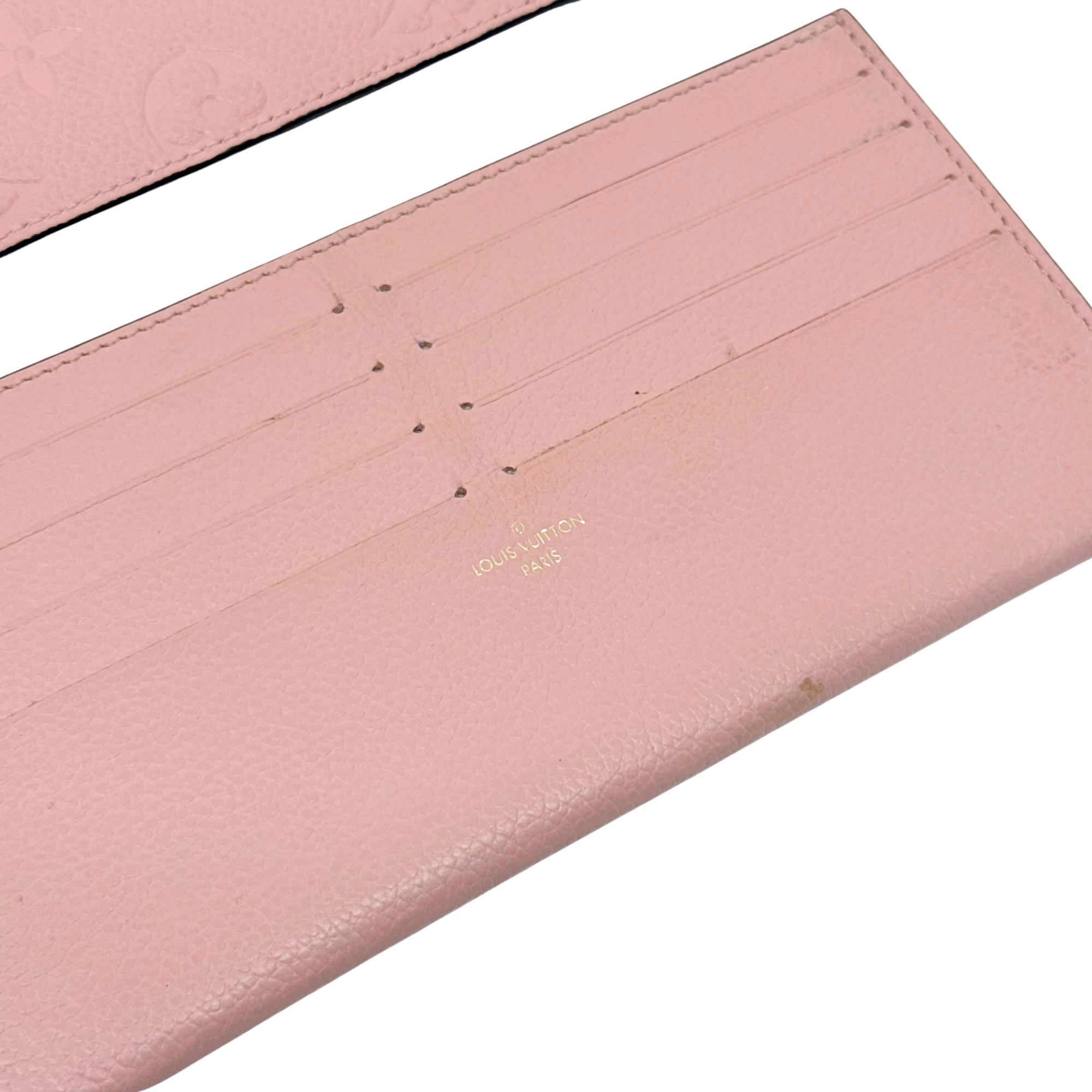 Louis Vuitton Pink Felicie Pochette Monogram Empreinte Leather crossbody bag (pre-owned)