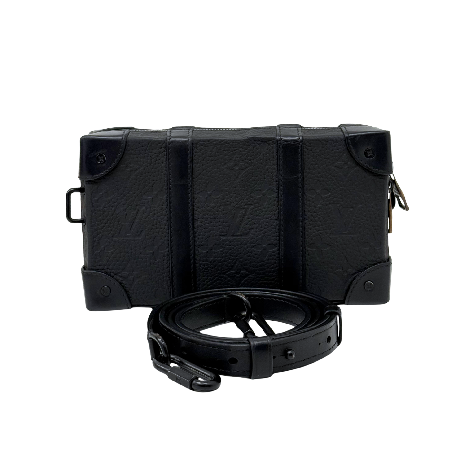 Louis Vuitton Soft Trunk Wallet Monogram Taurillon Leather crossbody bag (pre-owned)
