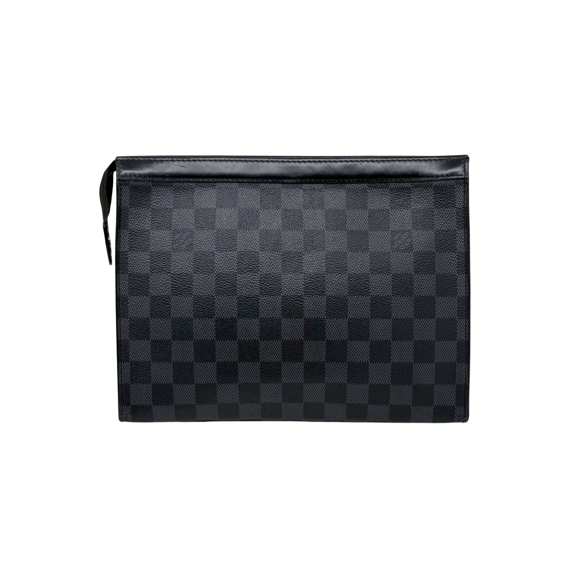 Louis Vuitton Damier Graphite Pochette Voyage MM clutch bag Black (pre-owned)