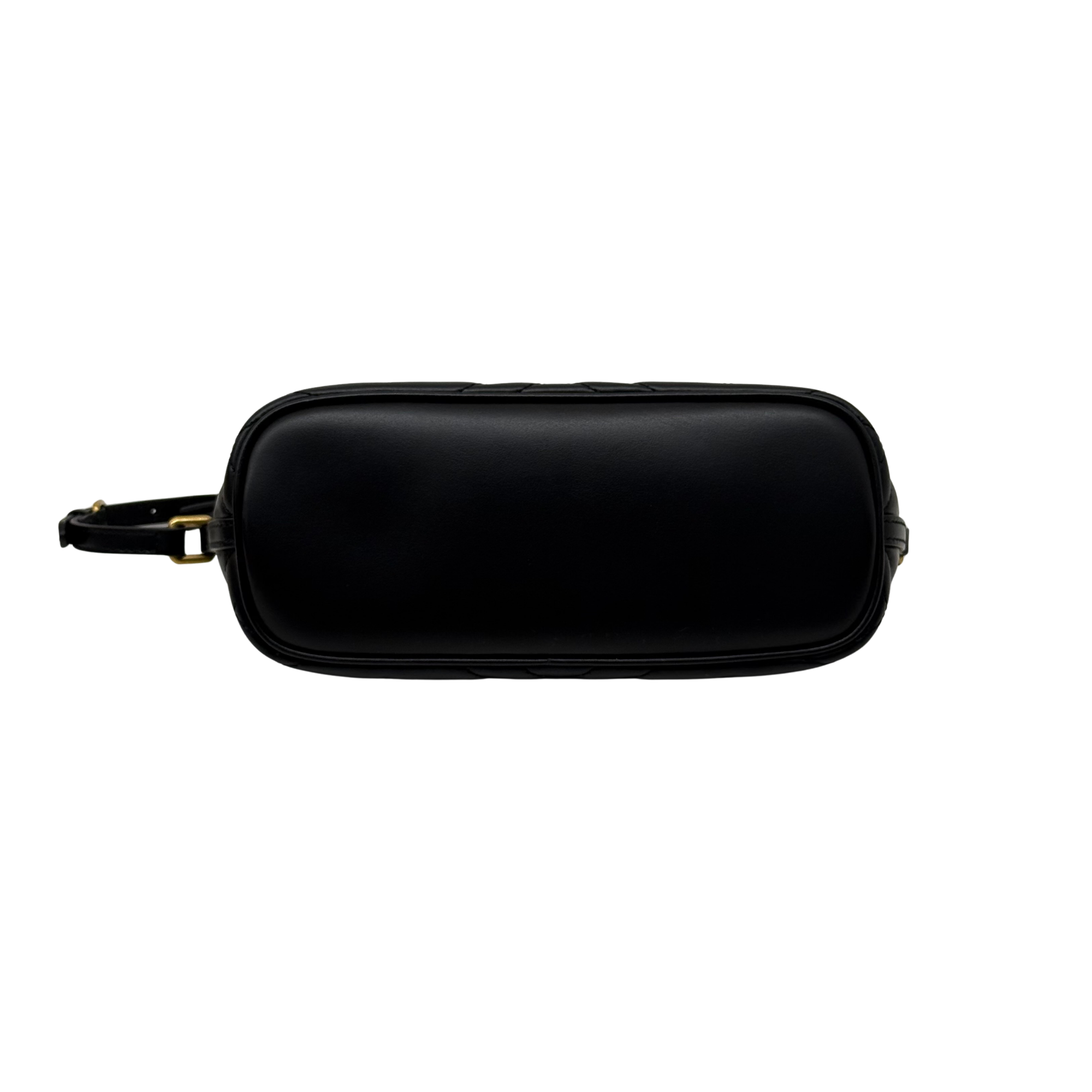Gucci Calfskin Matelasse Chevron GG Marmont Sling Shoulder Bag Black (brand new)