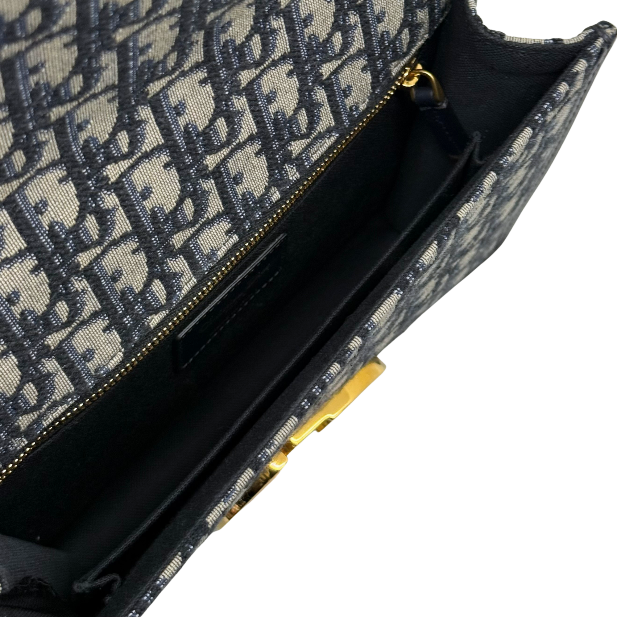 Dior 30 Montaigne Oblique leather handbag (pre-owned)