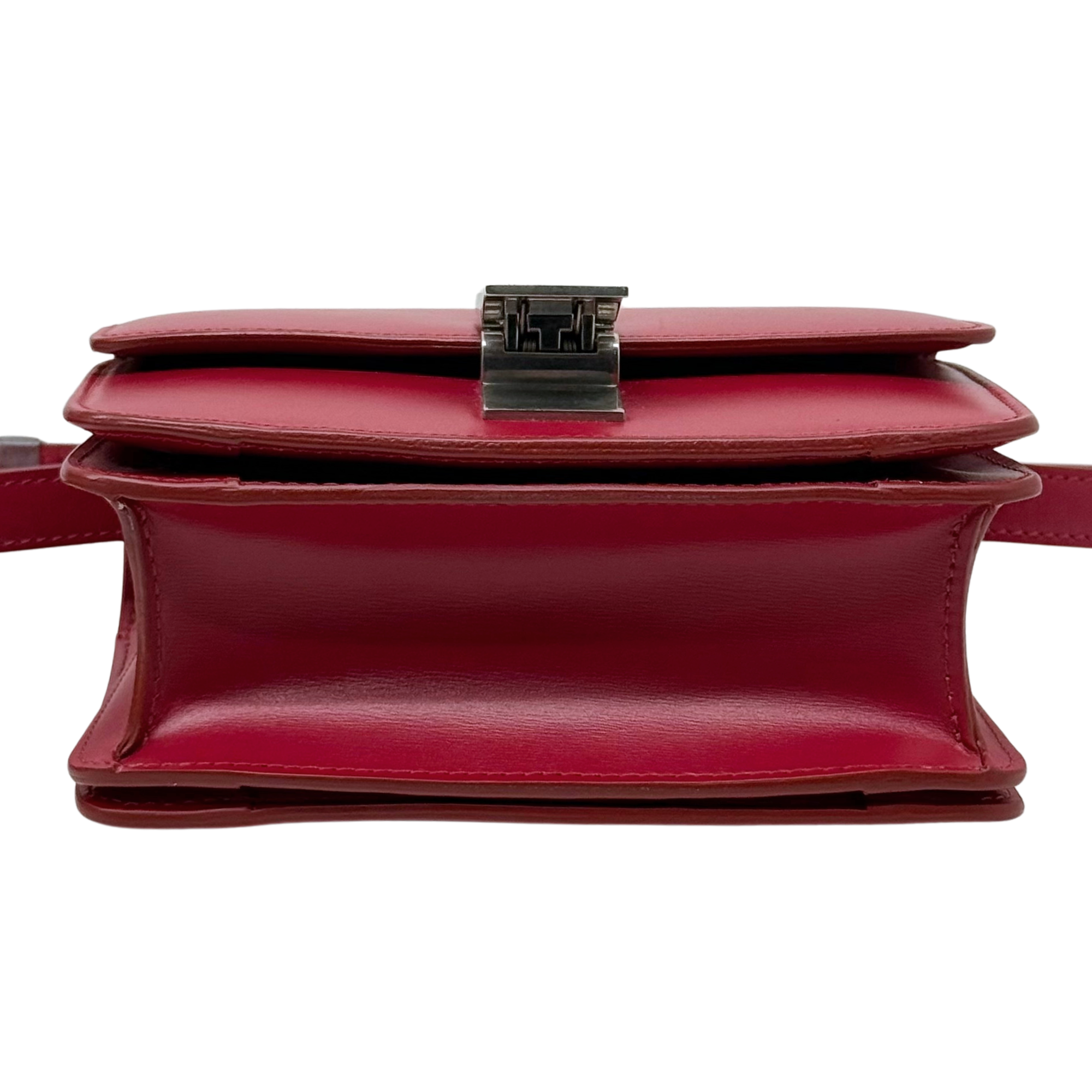 Celine Classic Box Small Red Calfskin Leather Shoulder Bag
(brand new)