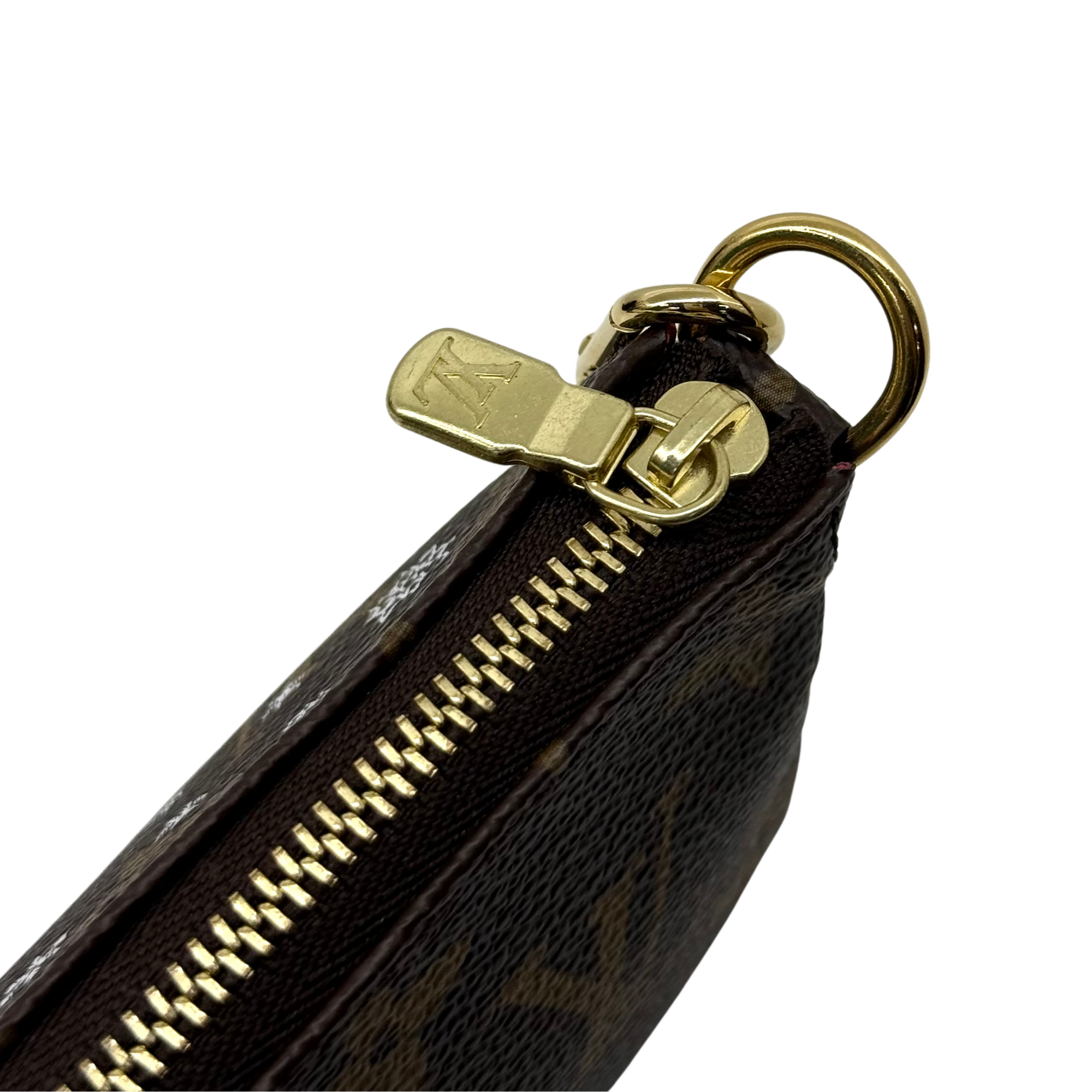 Louis Vuitton Monogram Christmas Animation London Pochette Accessories Mini clutch bag (pre-owned)