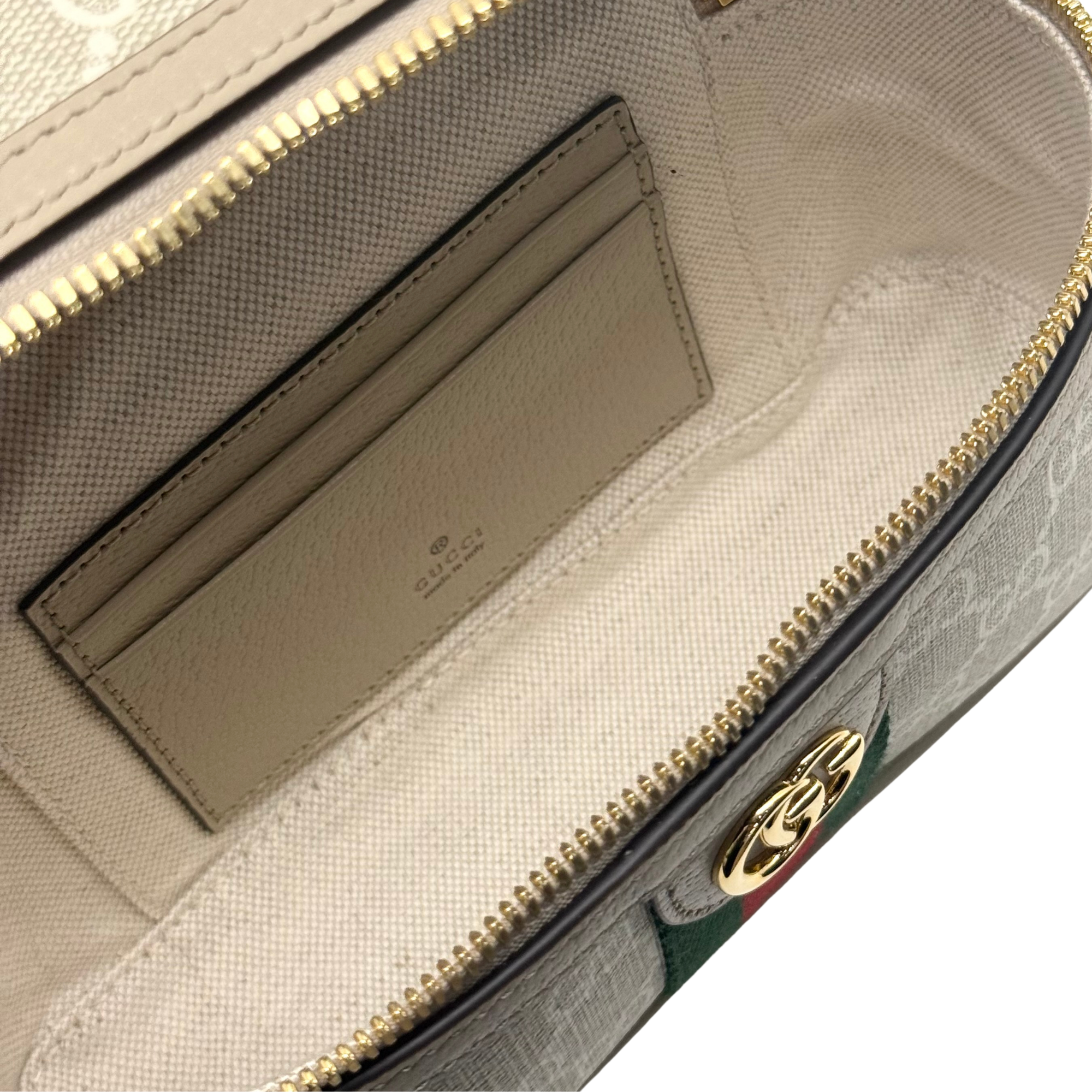 Gucci Beige Ophidia super mini shoulder bag (brand new)