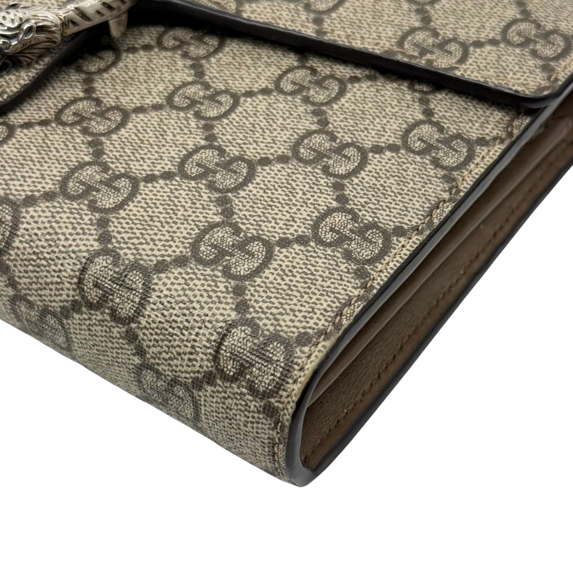 Gucci Beige PVC Dionysus Mini Chain Bag (pre-owned)