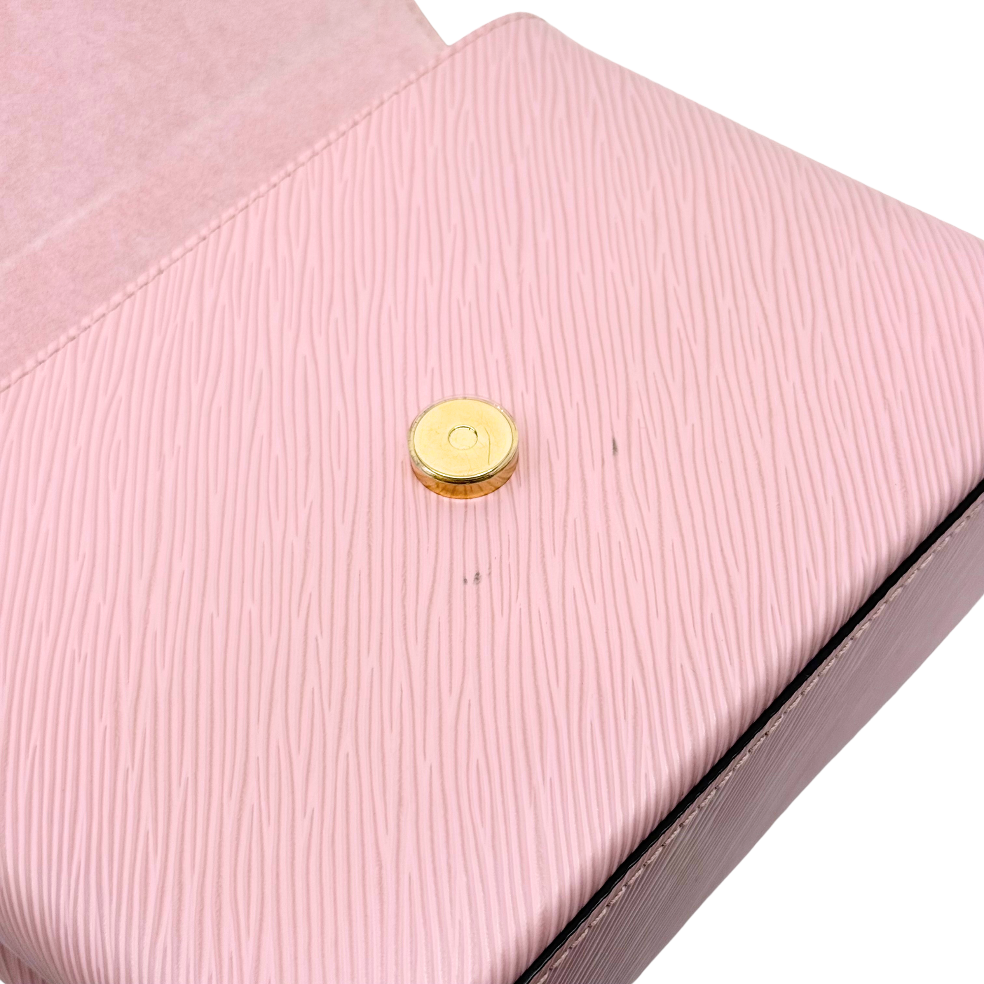 Louis Vuitton Epi Locky BB Rose Ballerine (pre-owned)