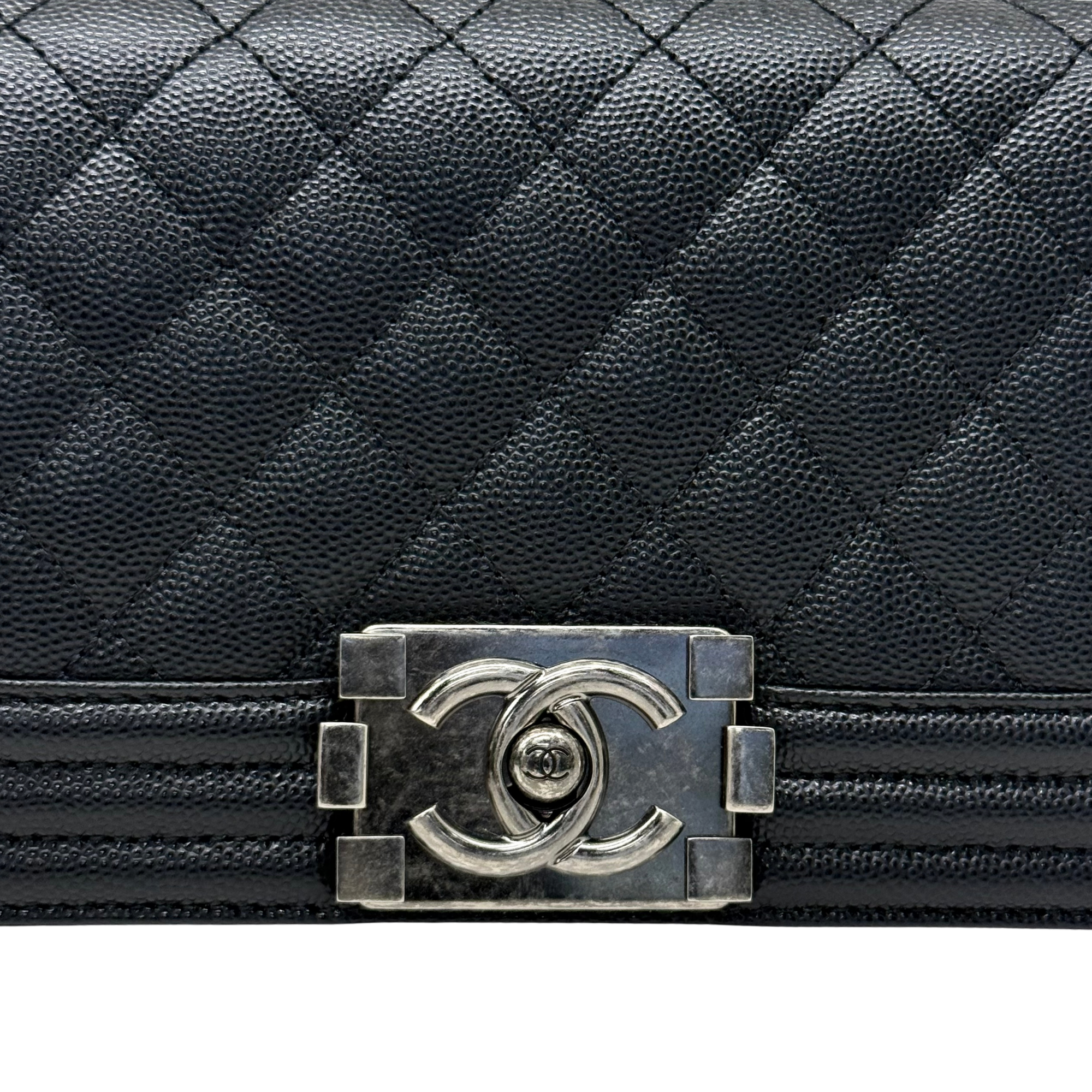 Chanel box type bag black