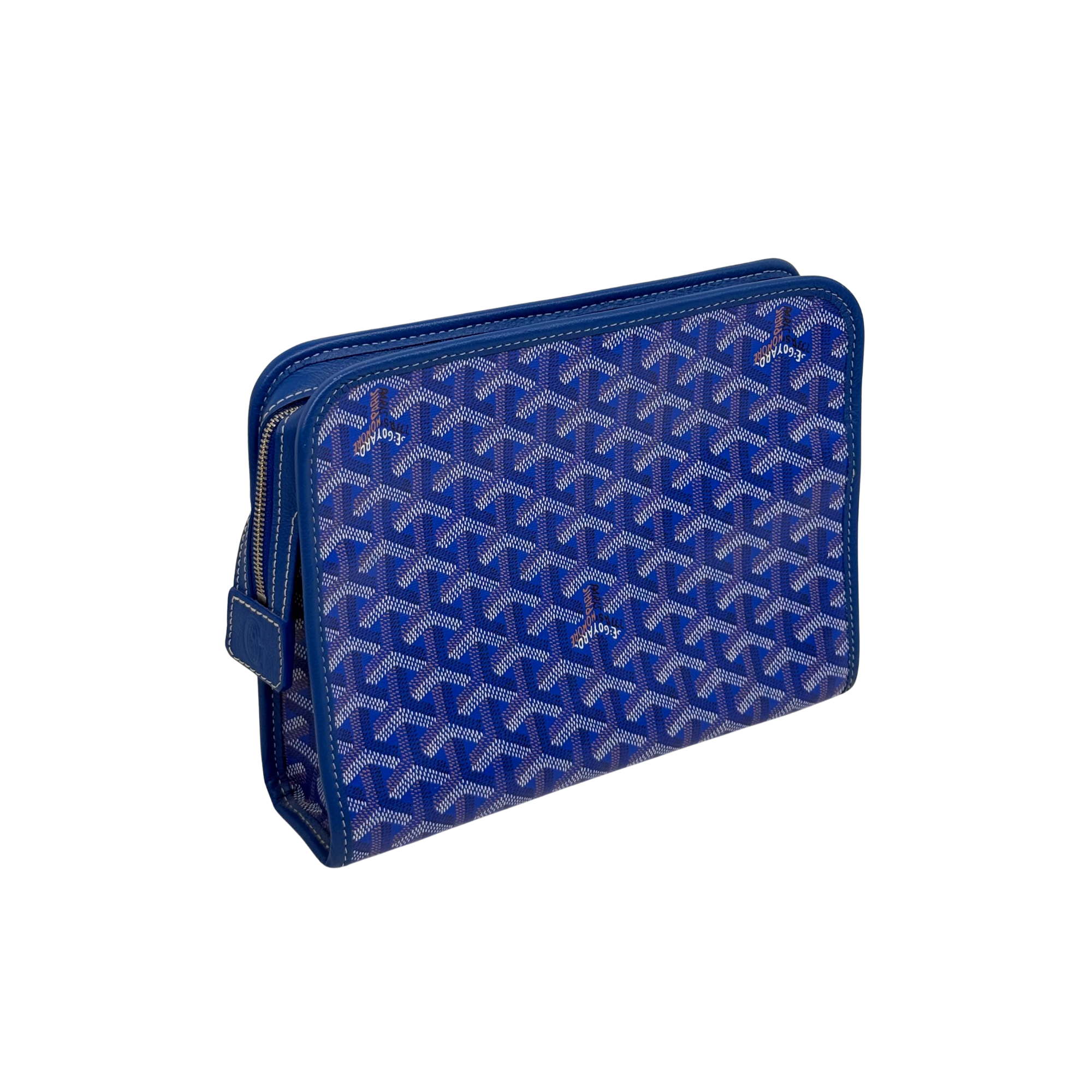 Goyard Jouvence MM Toiletry Bag Blue (pre-owned)