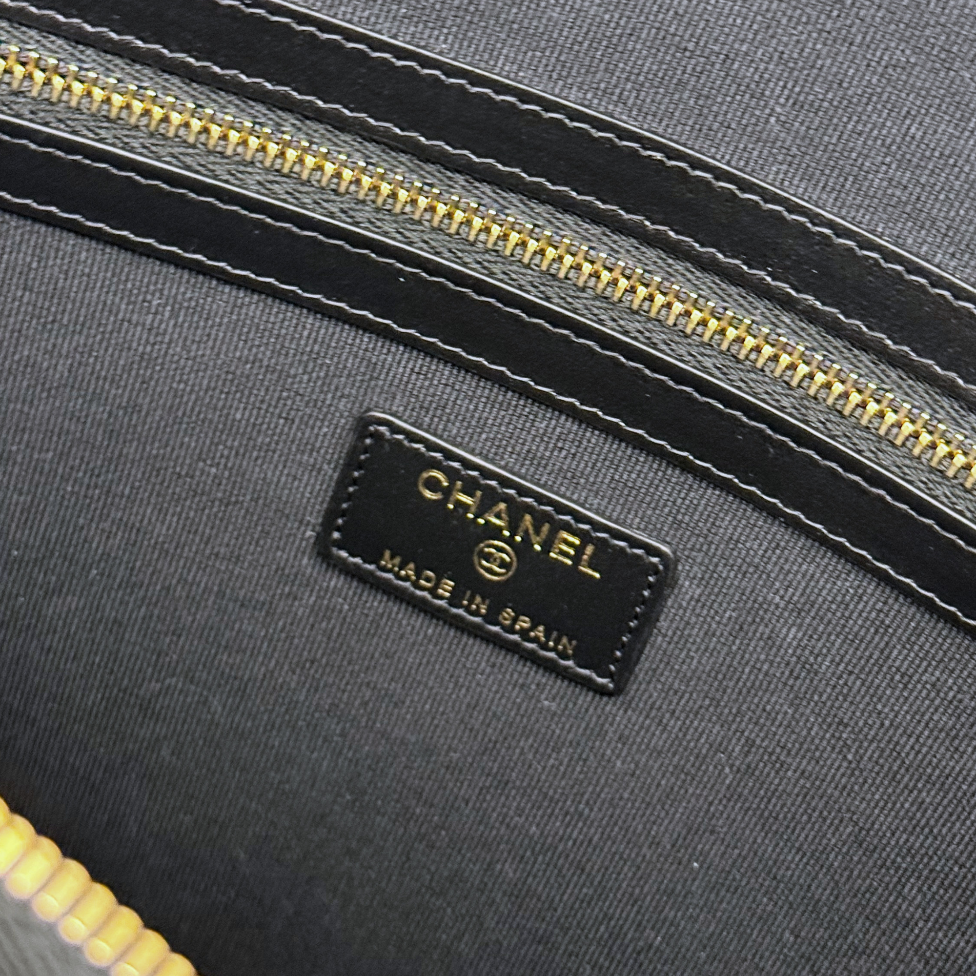 Chanel pouch black m