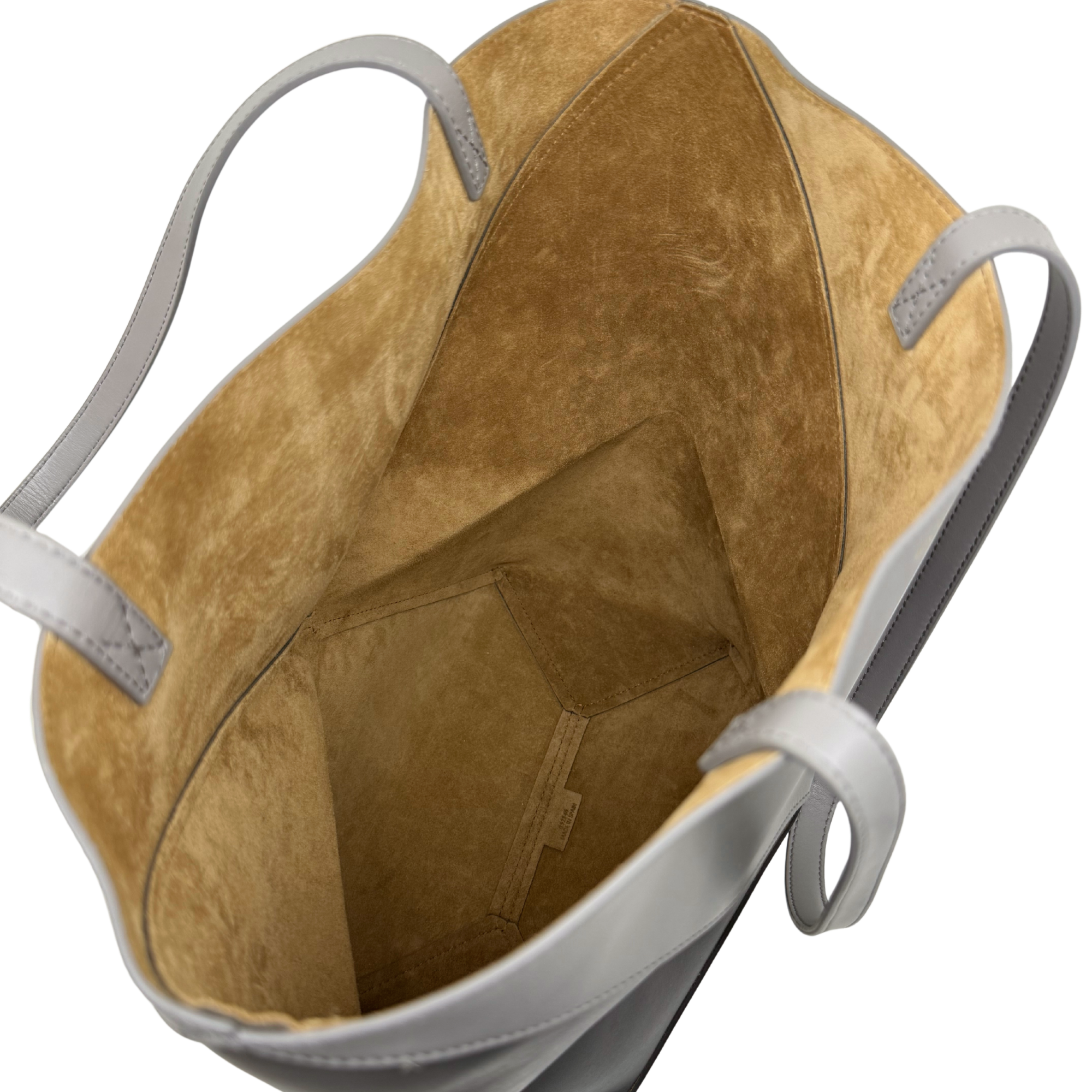 Loewe Grey Puzzle Fold Medium Leather Tote Bag (pre-owned)