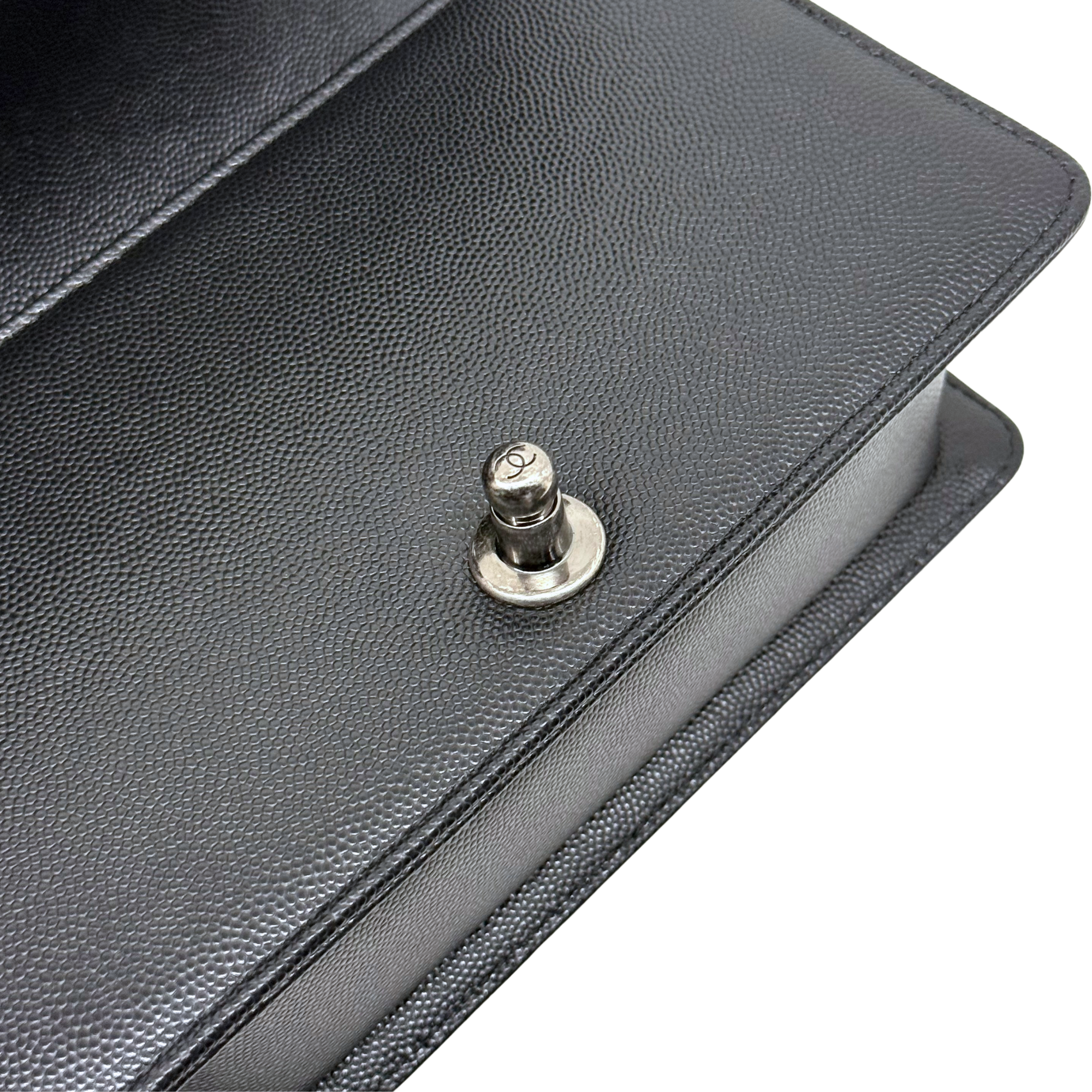 Chanel box type bag black
