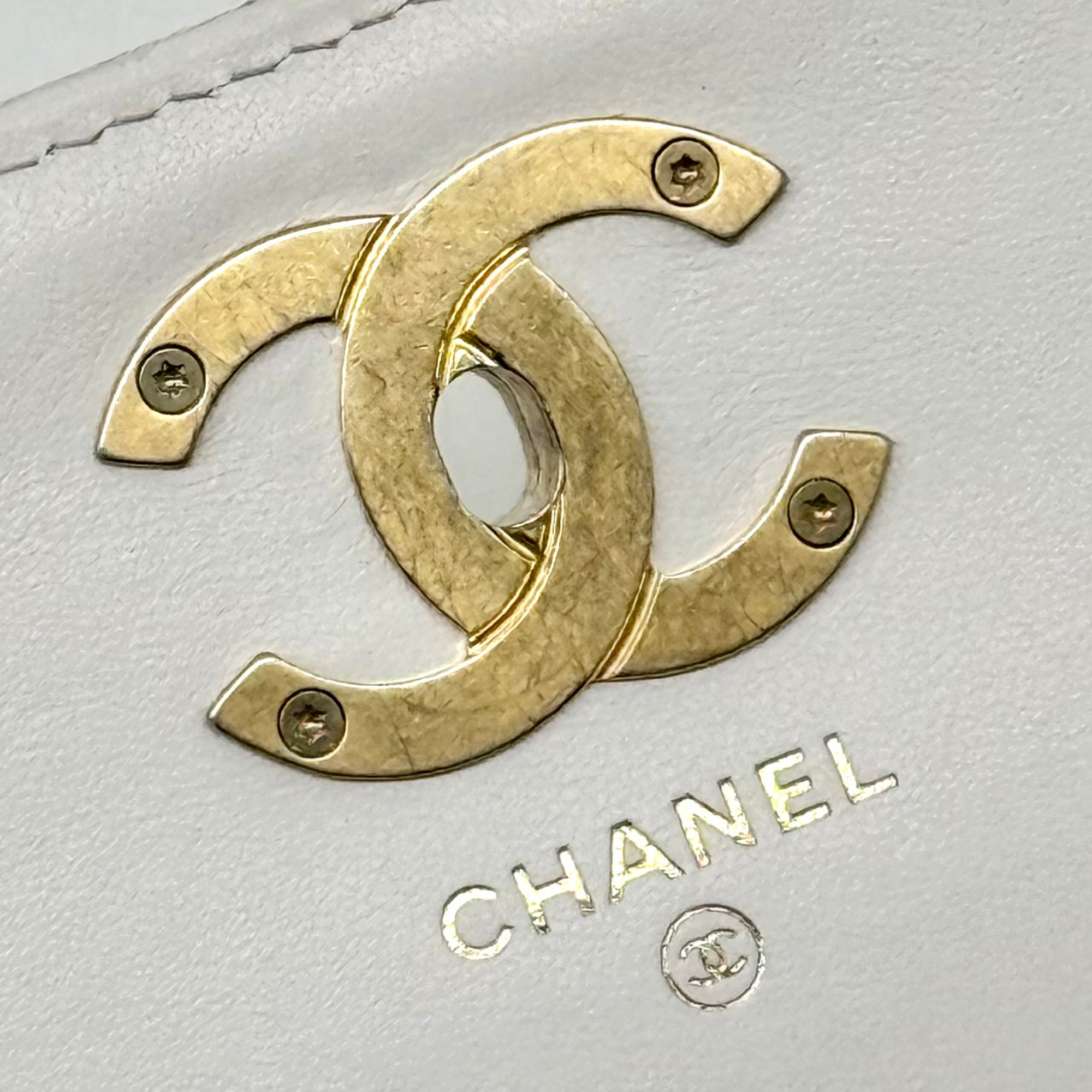 White Chanel Bag Small