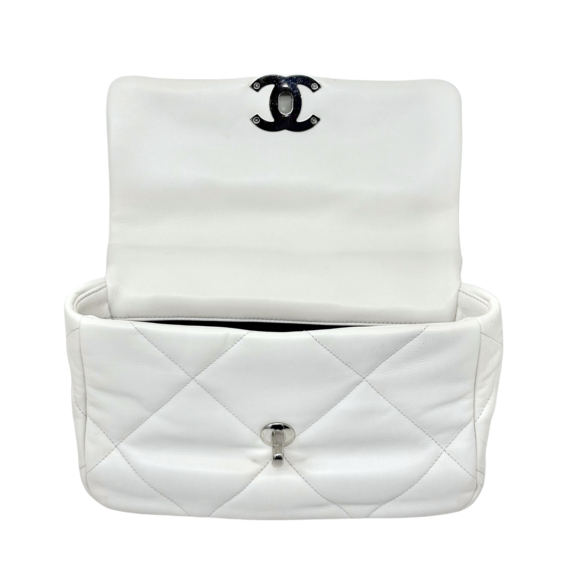 Chanel Lambskin C19 Flap Bag (pre-owned)