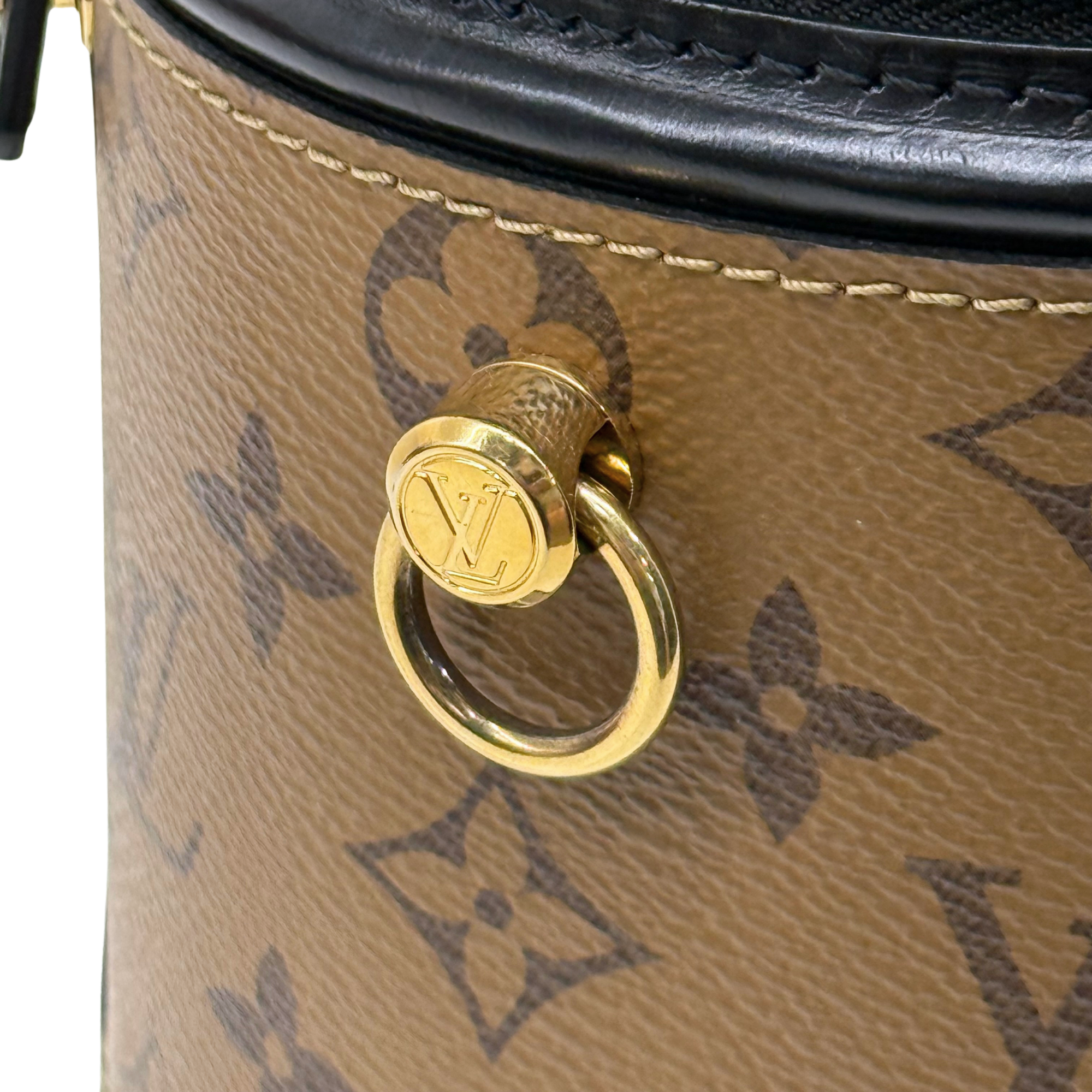 Louis Vuitton Cannes Monogram Reverse canvas bucket bag (pre-owned)