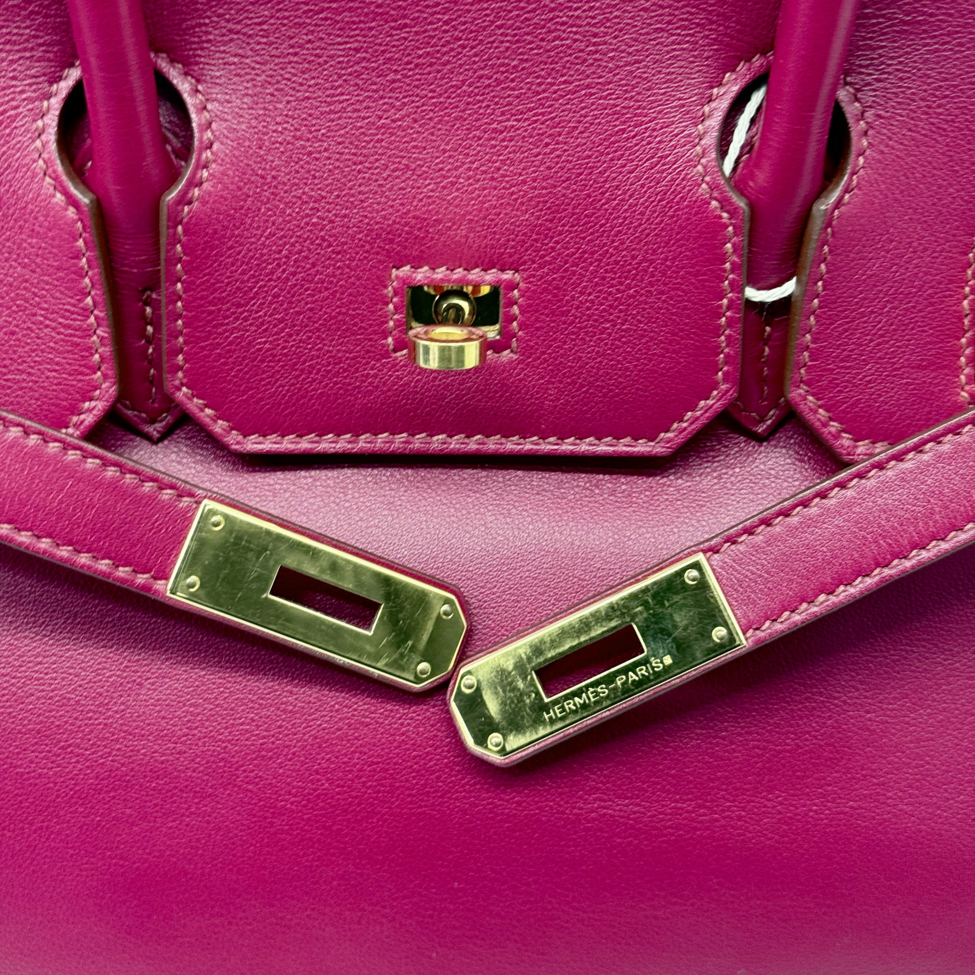 Hermes magenta birkin