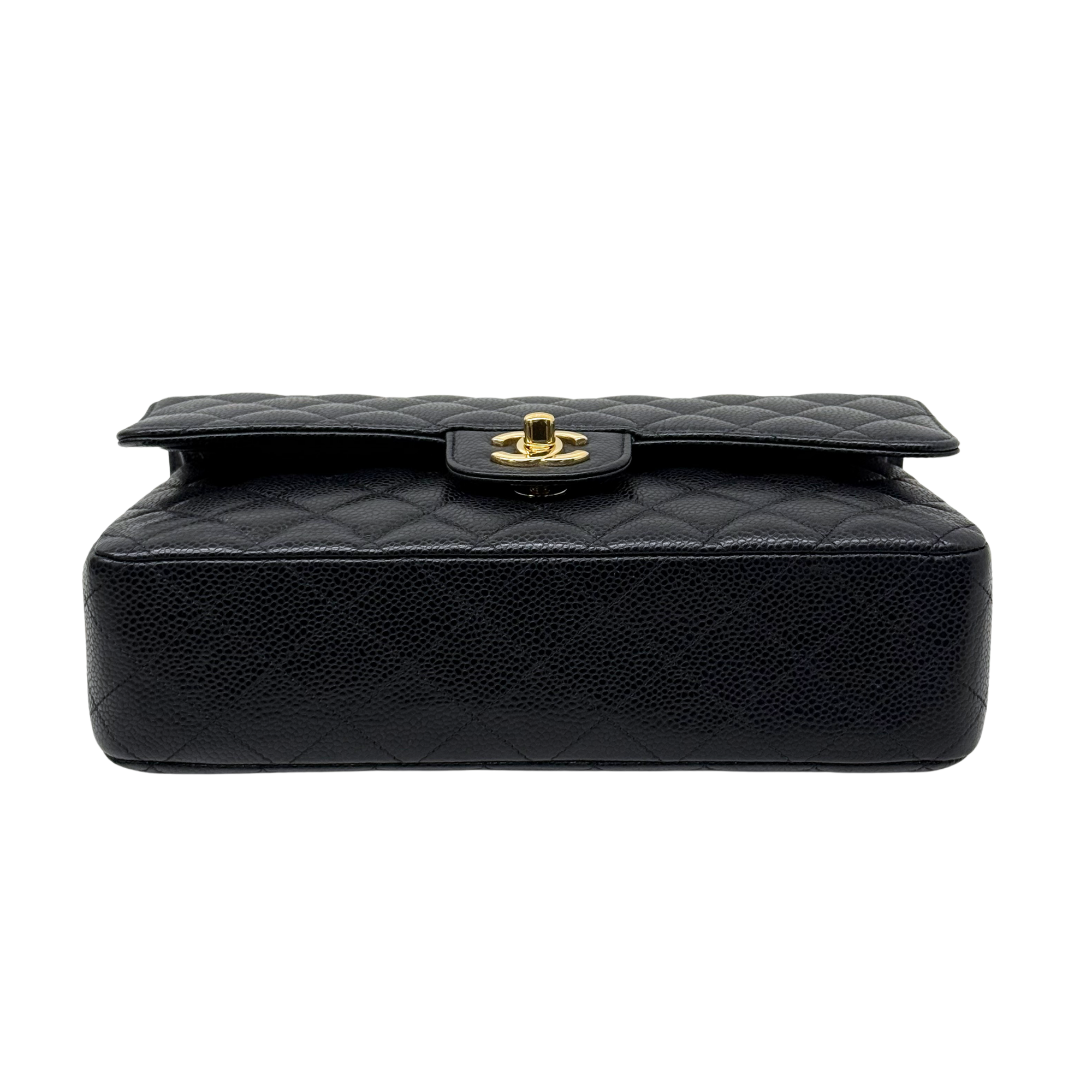 Chanel black sling bag medium