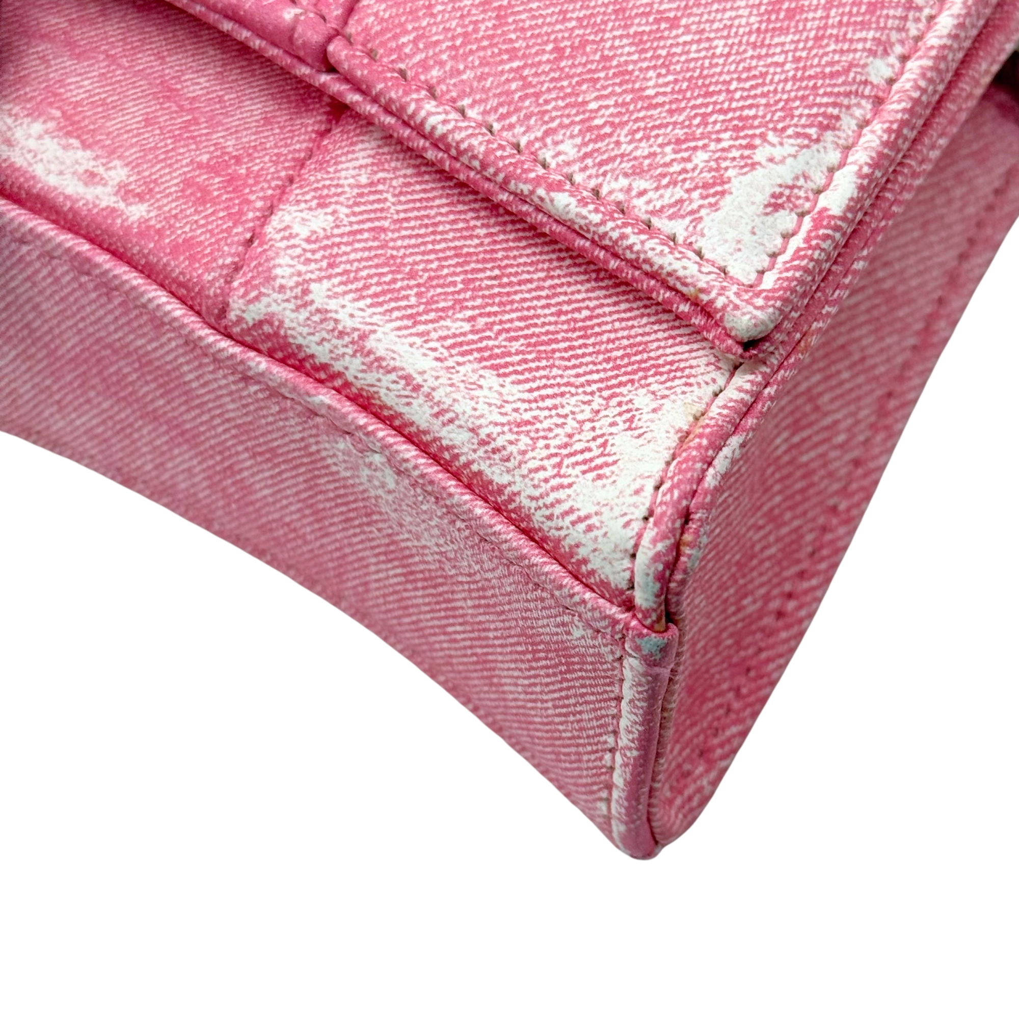 Balenciaga denim pink