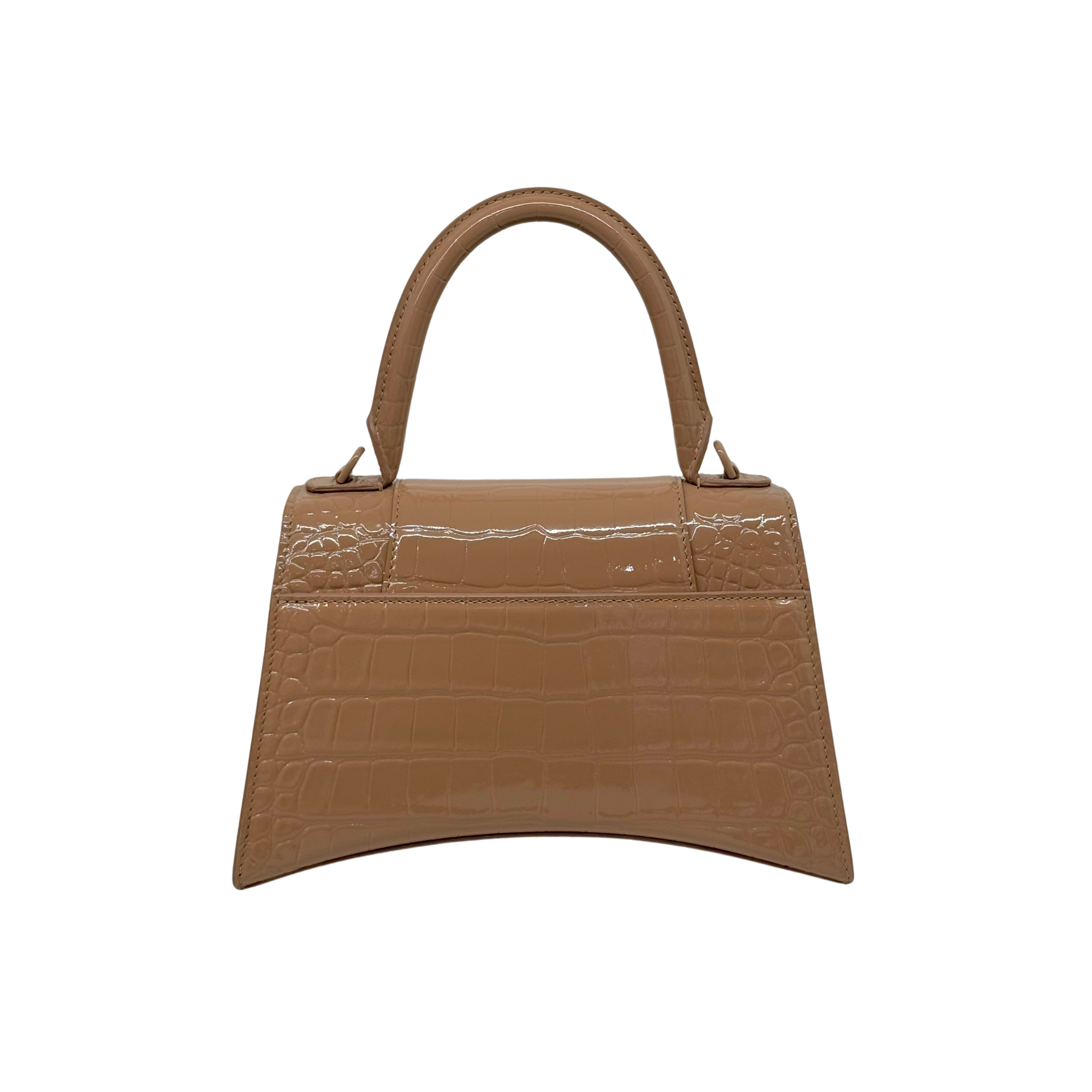 Balenciaga beige top handle