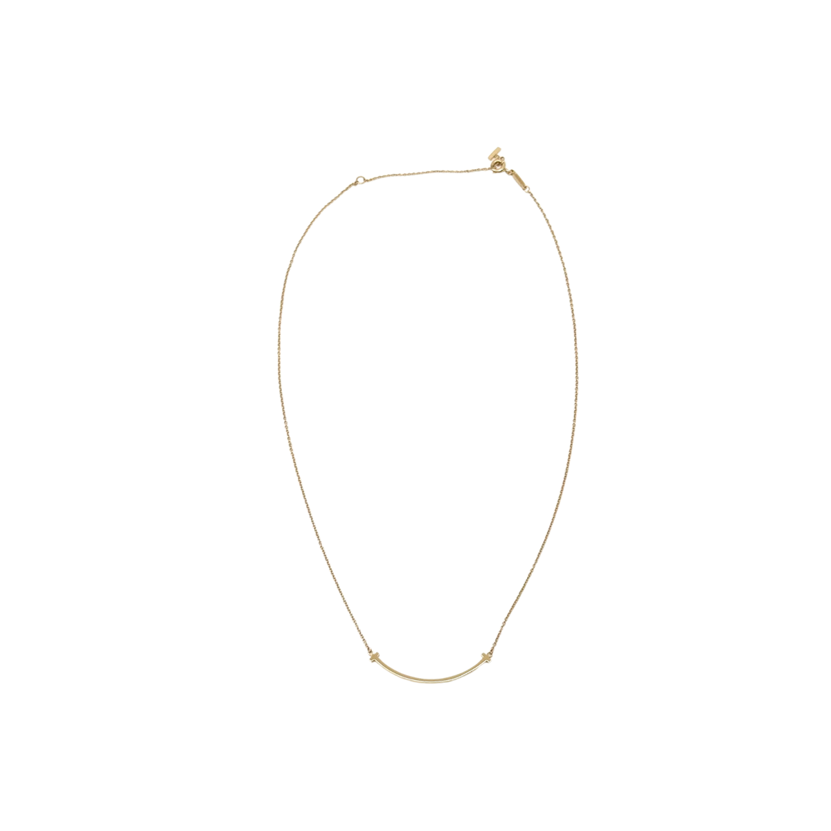 Tiffany & Co. Smile Pendant
in 18k Yellow Gold Small Necklace (pre-owned)