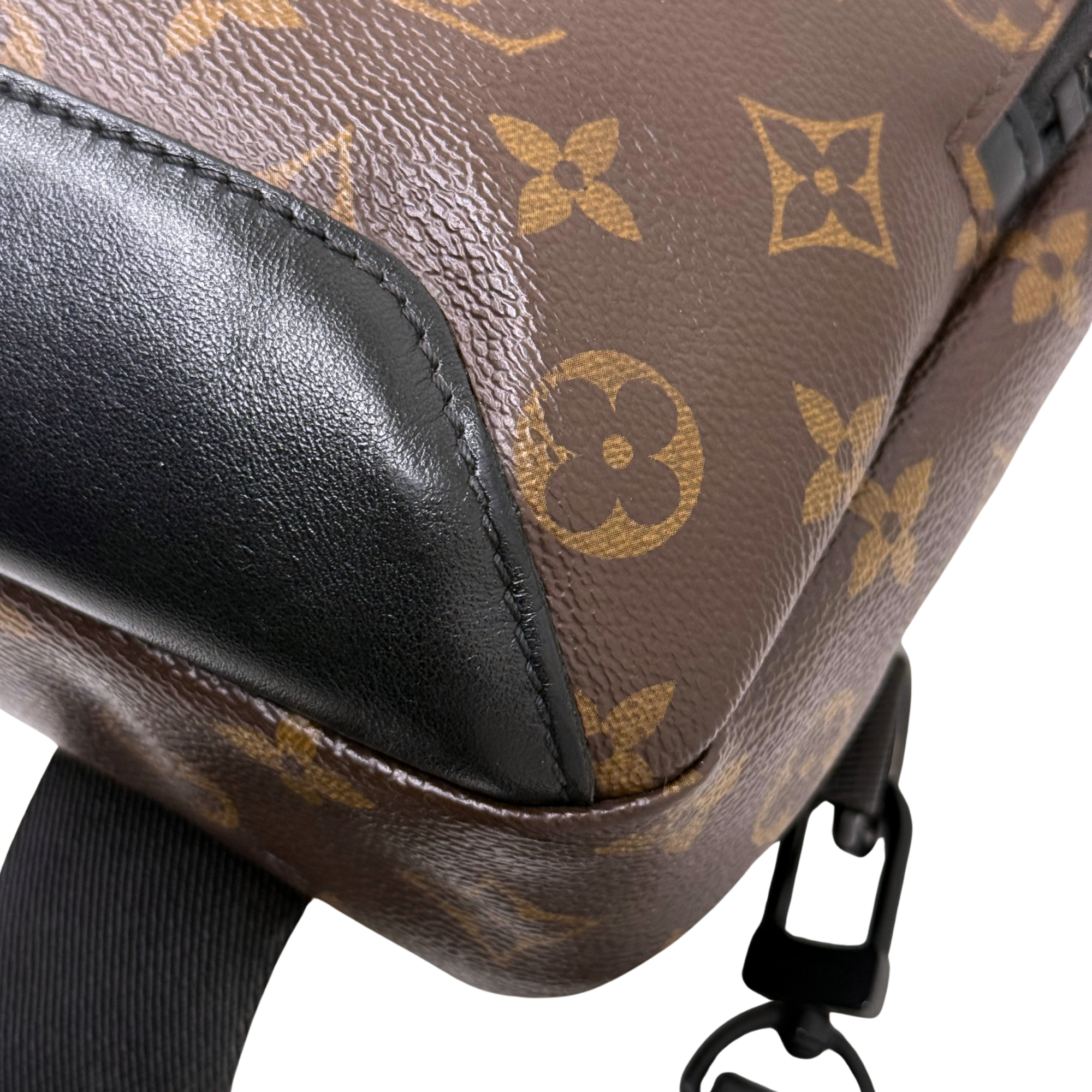 Louis Vuitton Monogram Macassar Avenue Sling Bag (pre-owned)