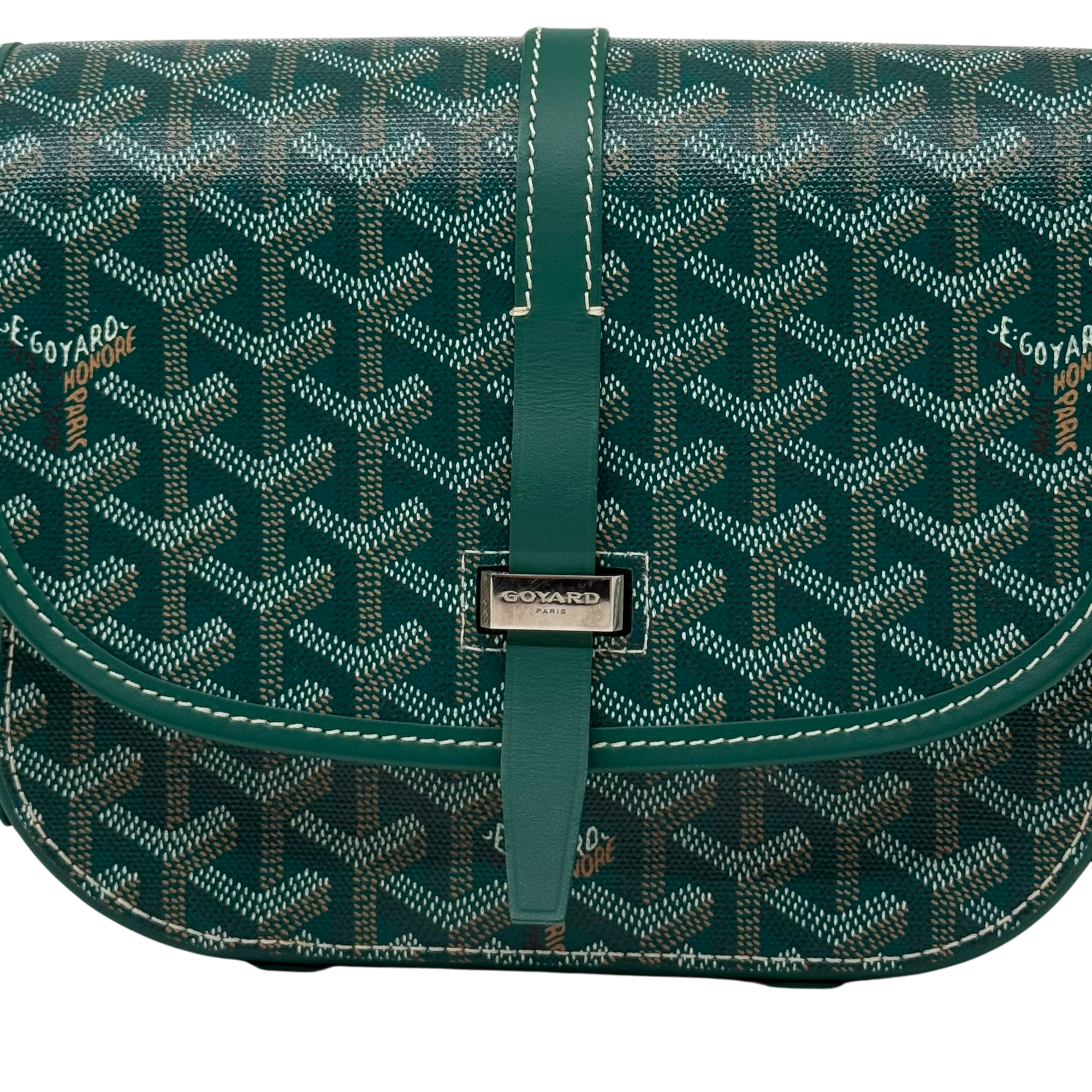 Goyard Goyardine Belvedere PM crossbody bag (pre-owned)
