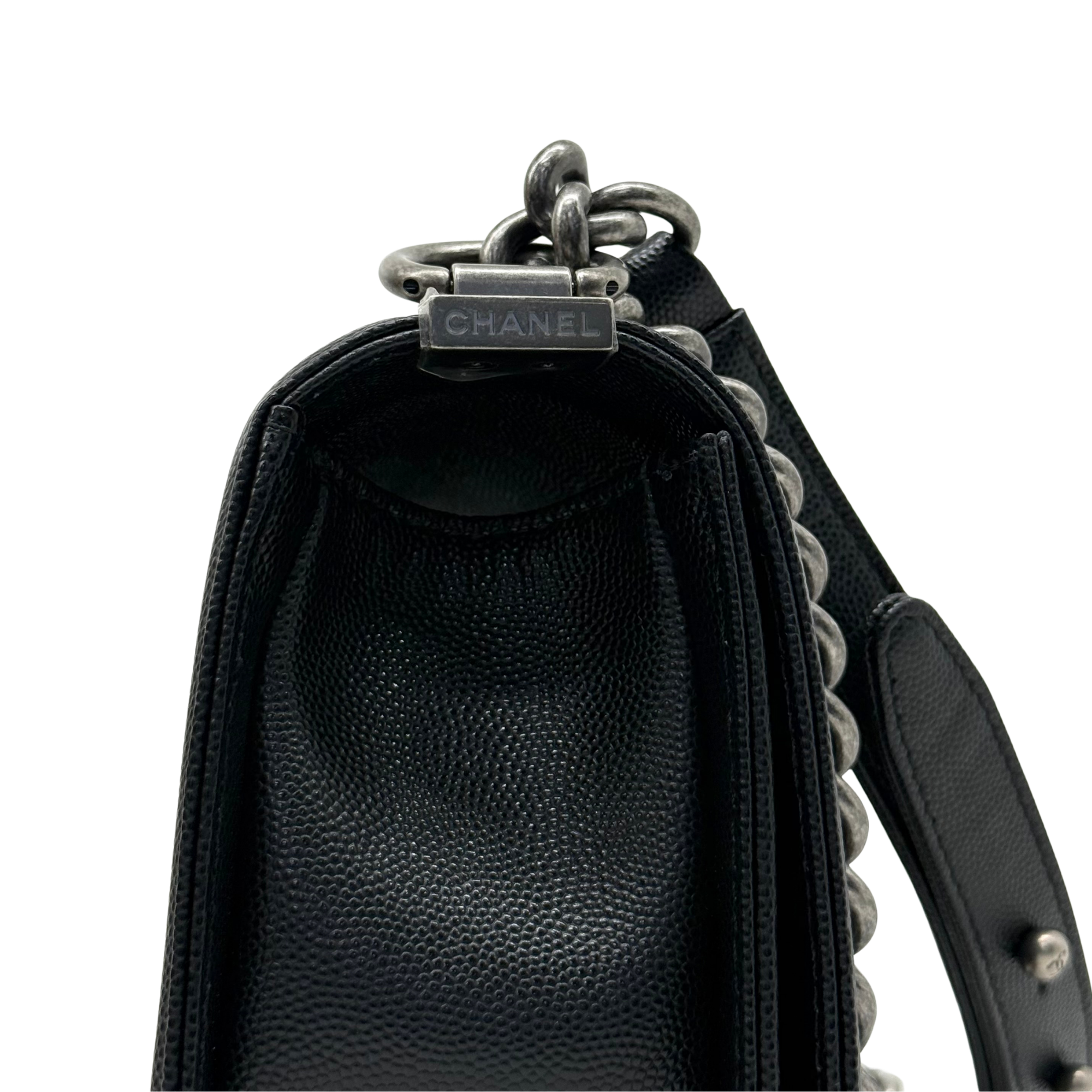 Chanel box type bag black