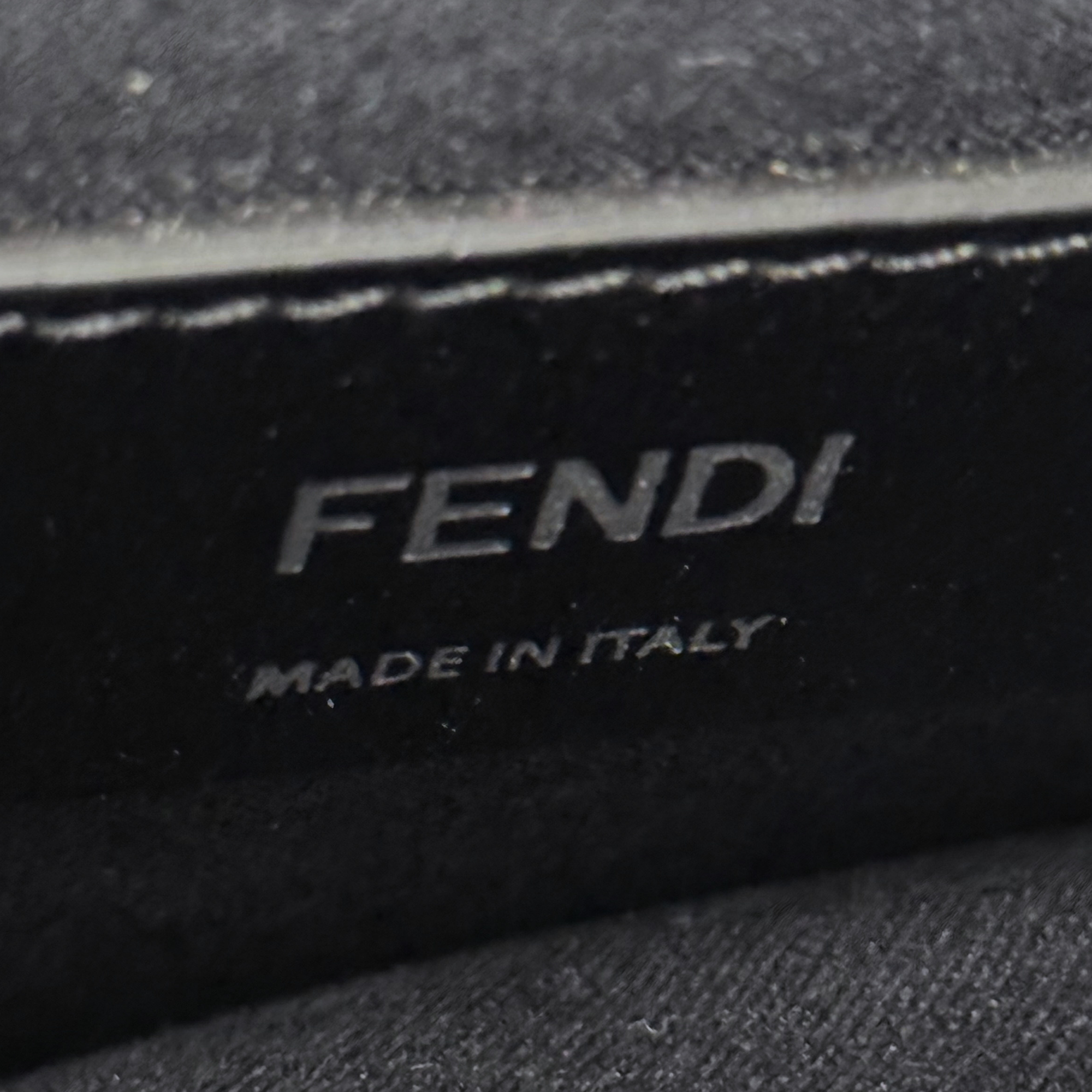 Fendi Leather Envelope Briefcase business bag (pre-owned)