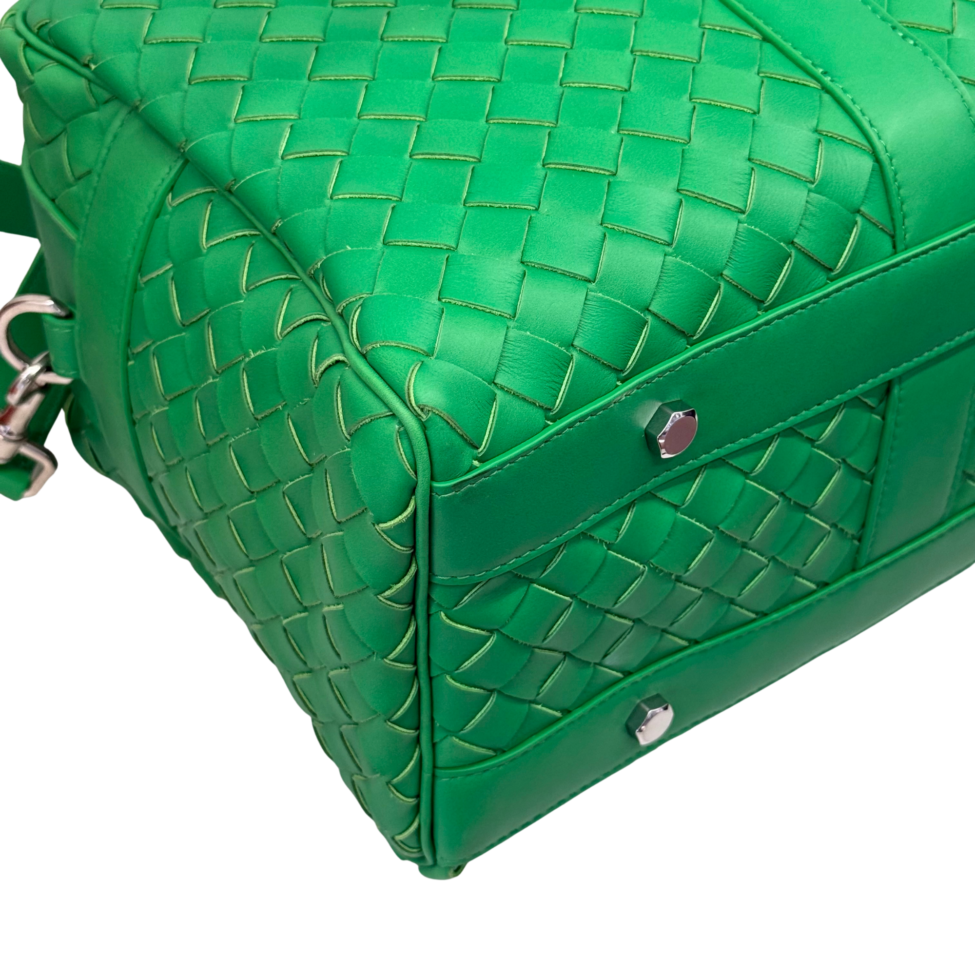 Bottega Veneta Intrecciato Duffle Bag Parakeet green
 (brand new)
