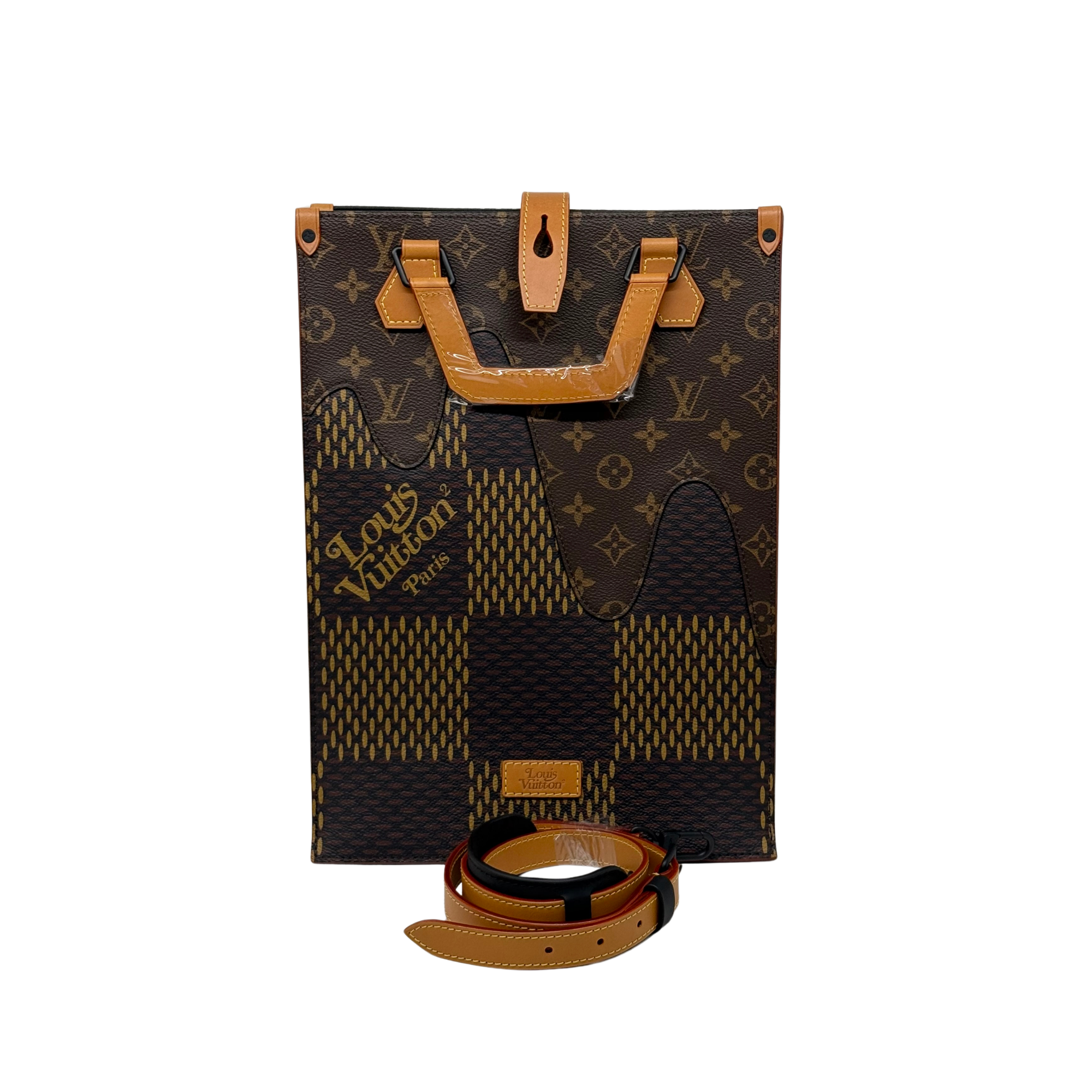 Louis Vuitton x Nigo mini Monogram Giant Damier 2way tote bag (brand new)
