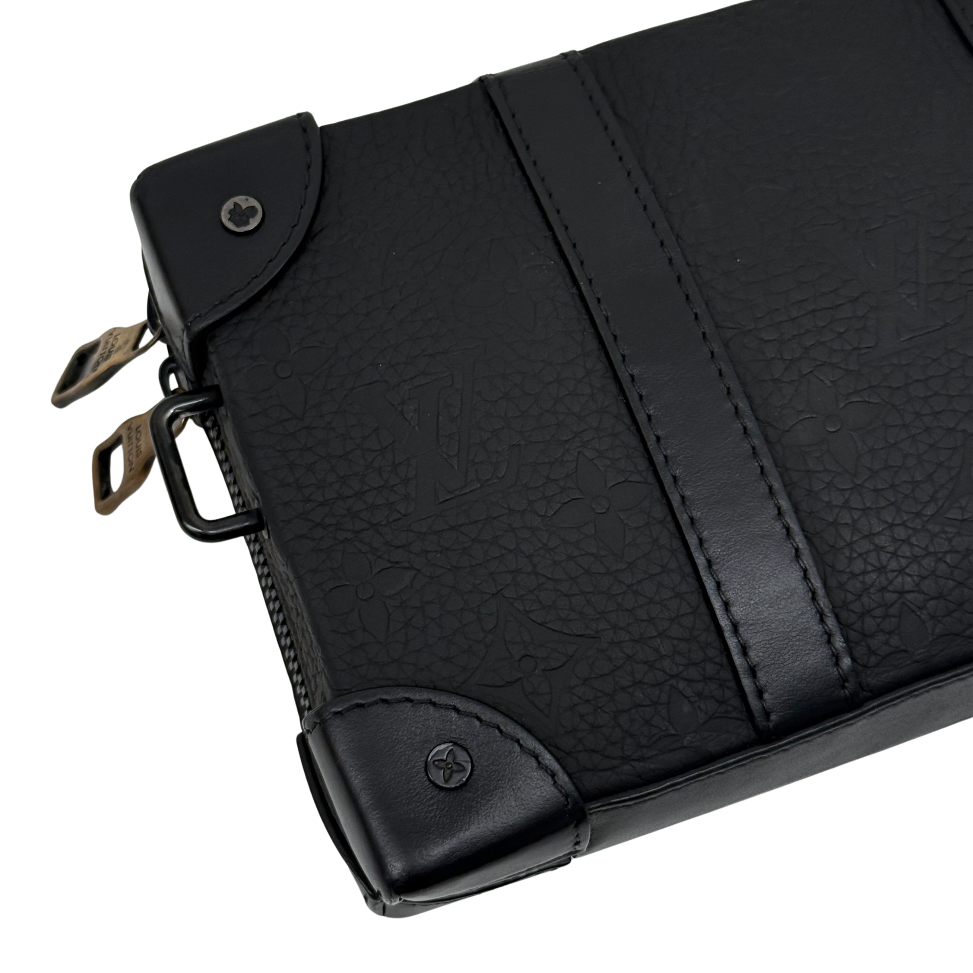 Louis Vuitton Soft Trunk Wallet Monogram Taurillon Leather crossbody bag (pre-owned)