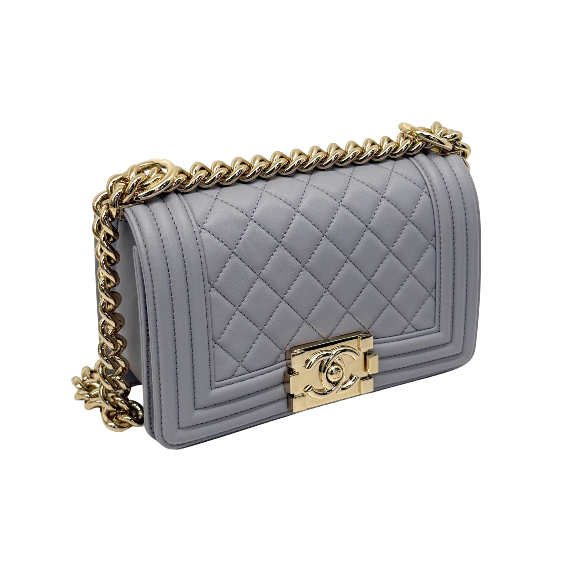 Chanel grey bag